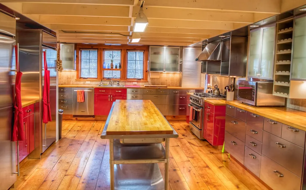 The interior kitchen of our Southern Vermont Vacation Rental 