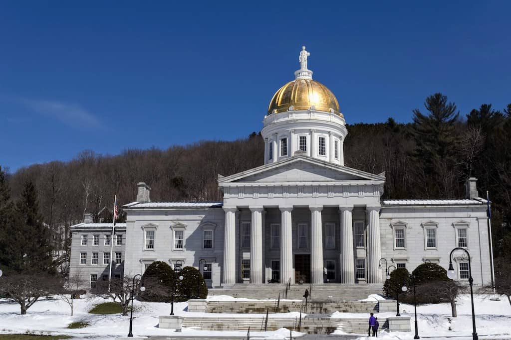 The State House in Montpelier, VT