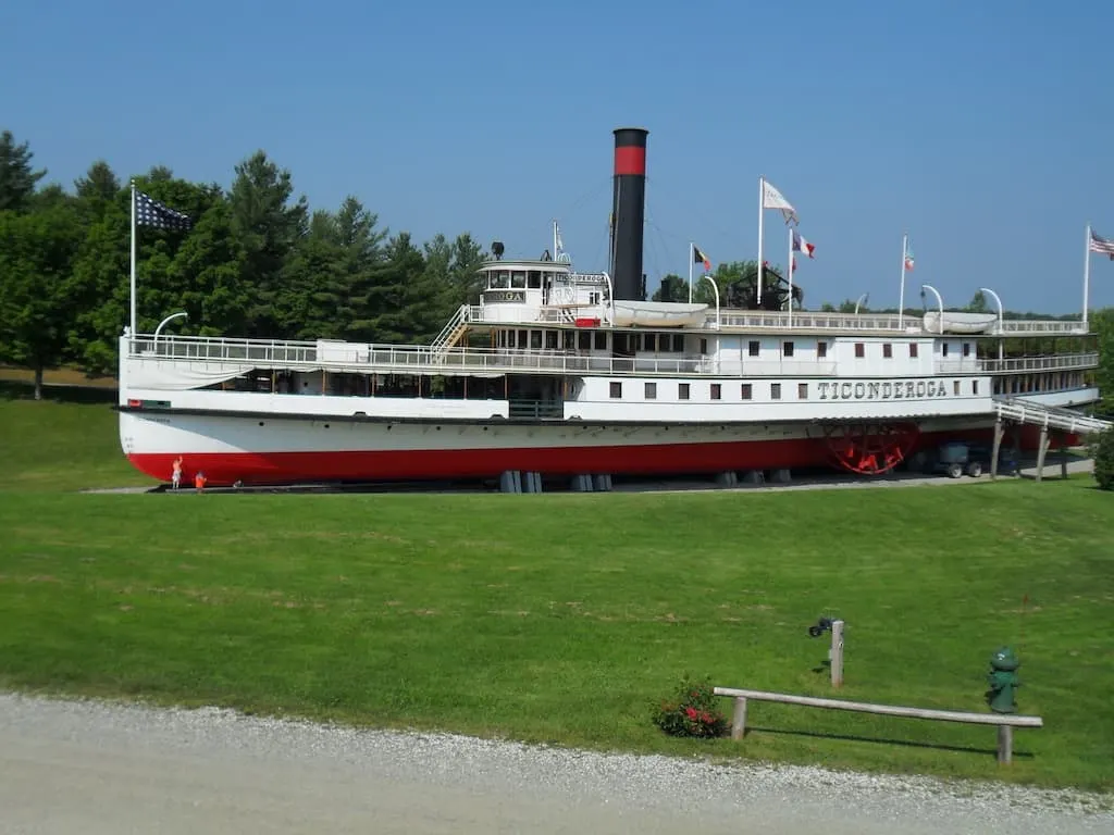 Ticonderoga at Shelburne Museum.