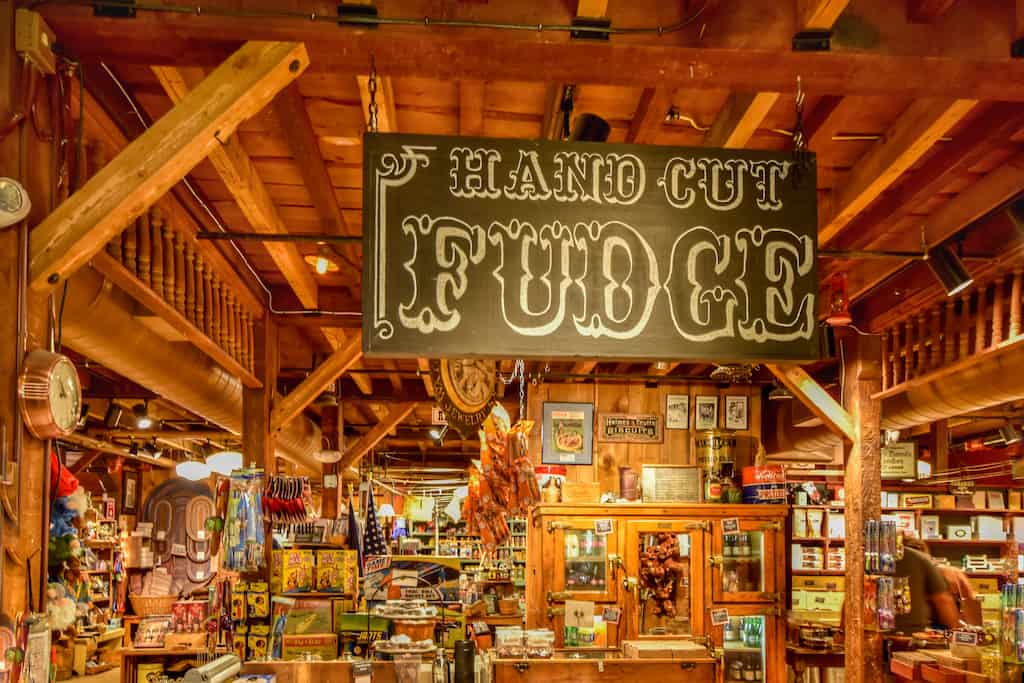 An interior shot of the Vermont Country Store