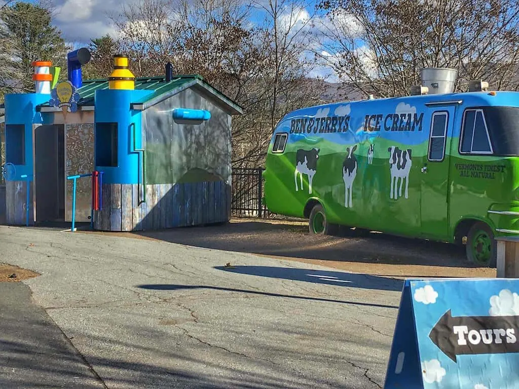 Ben & Jerry's Factory in Waterbury, Vermont.