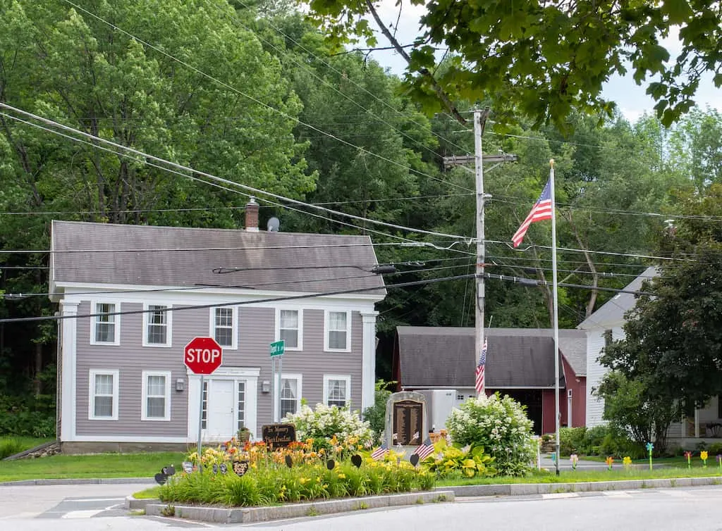 The village of Jamaica, Vermont
