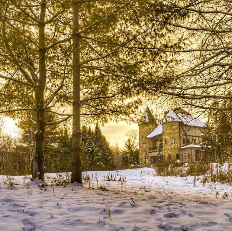 Spend the Night in a Vermont Castle in the Northeast Kingdom