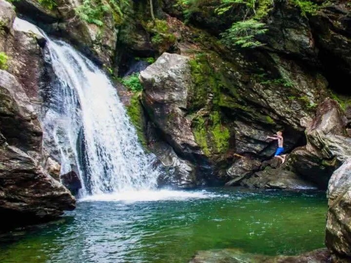 Bingham Falls Vermont.