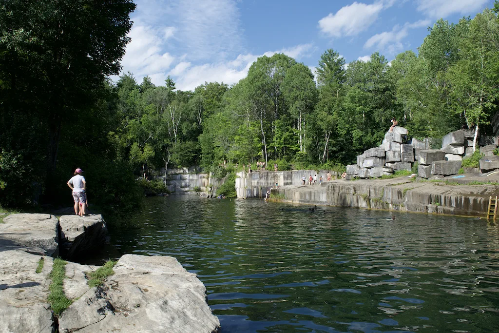 Dorset Quarry in Vermont.