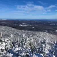 The view from the summit of Haystack Mountain in Wilmington, Vermont.