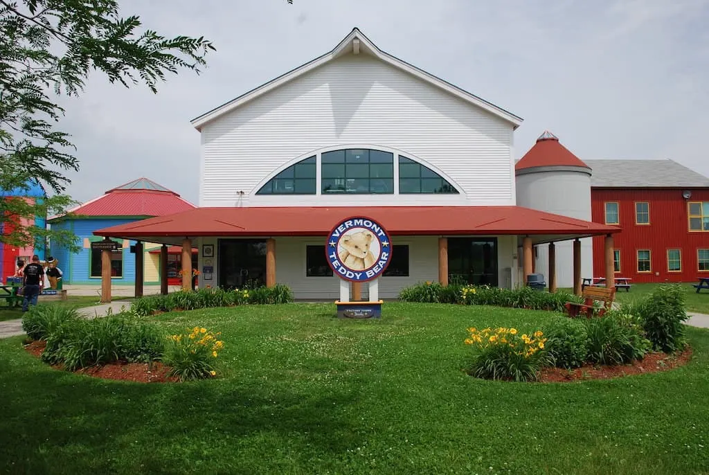 The Vermont Teddy Bear Factory in Shelburne, Vermont. 