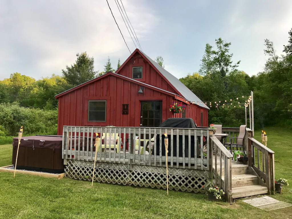 A Vermont vacation rental in Mount Holly. Photo credit: VRBO