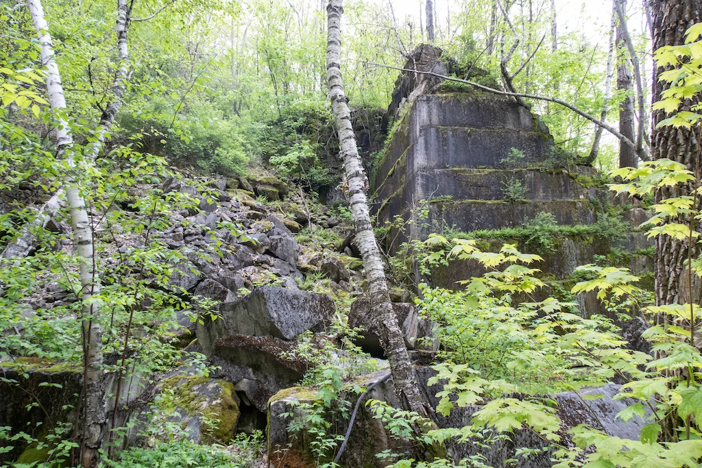 Gettysburg Quarry in Dorset, Vermont.