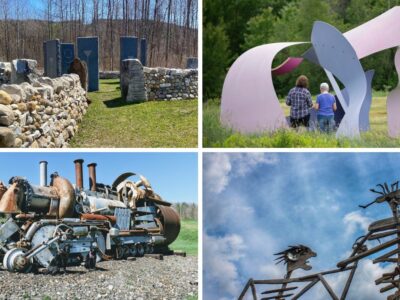 Incredible Outdoor Sculpture Parks in Vermont