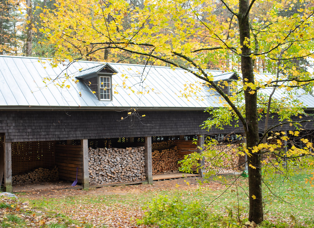 The 1876 Wood Barn in Marsh-Billings-
Rockefeller National Historical Park. 