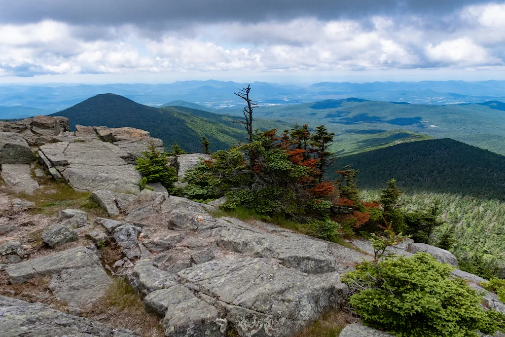 The view from Killington Peak in the summer. 