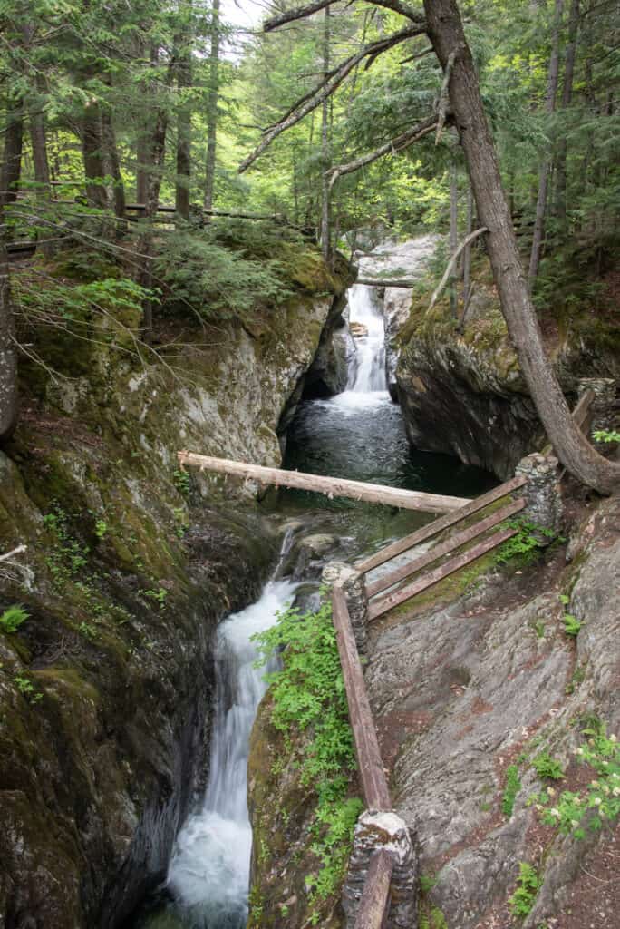 A view of Texas Falls. 