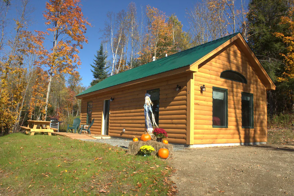 A cabin for rent in Vermont on VRBO.