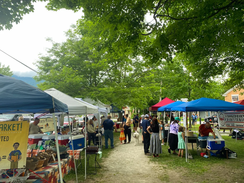 The Manchester Farmer's Market.