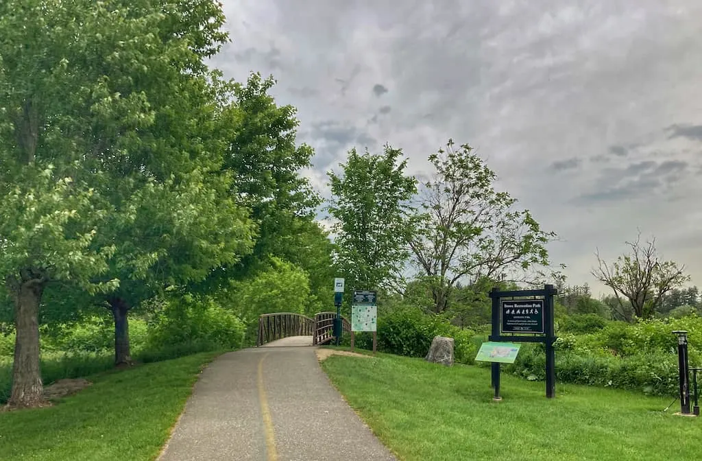 Stowe Recreation path in Vermont.