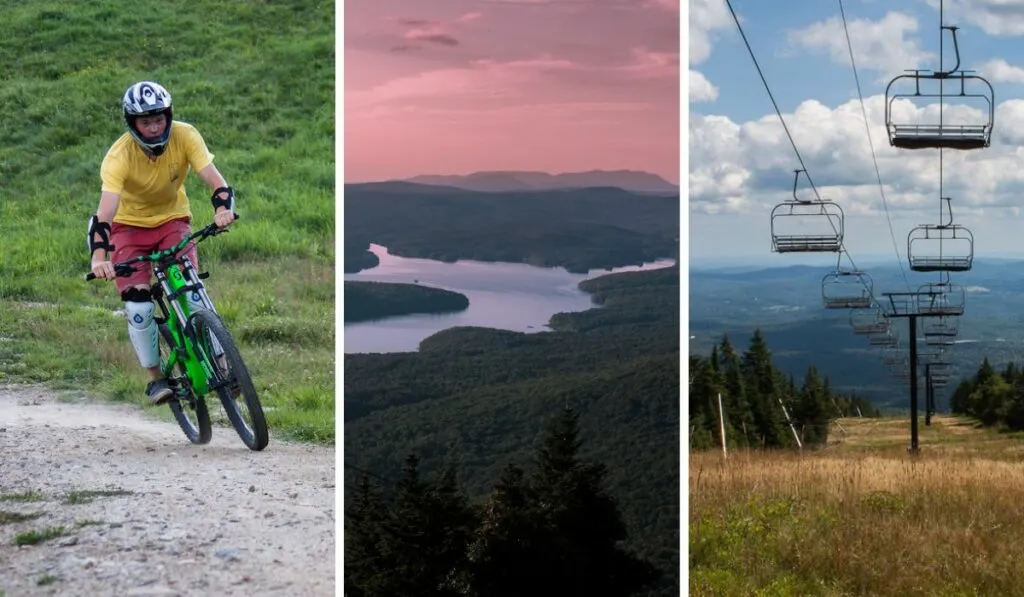 Where to find great mountain biking trails in every direction from