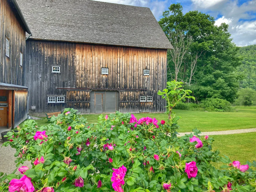 Calvin Coolidge State Historic Site barn. 