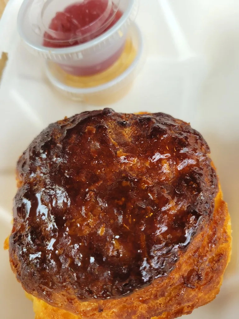 A maple biscuit in Burlington, Vermont. 