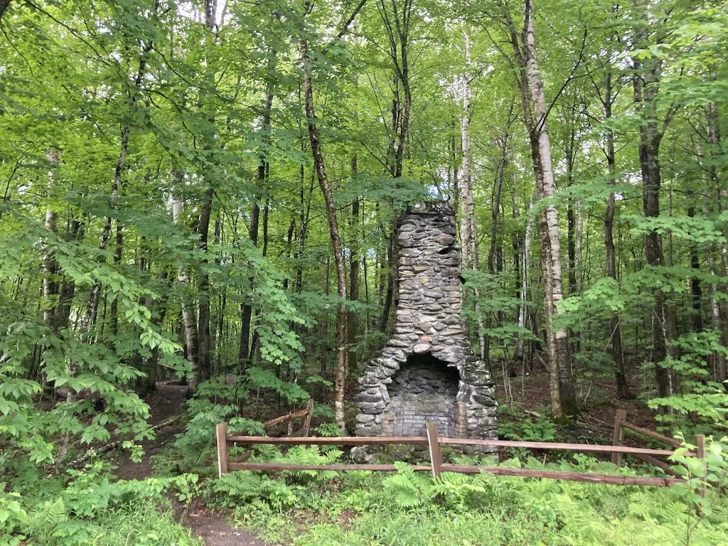 CCC-Built fire tower at Elmore State Park in Vermont.