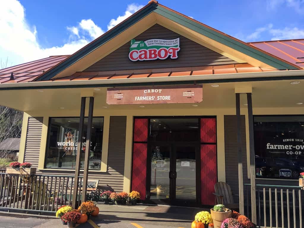 Cabot Farmer's Store in Waterbury, Vermont.