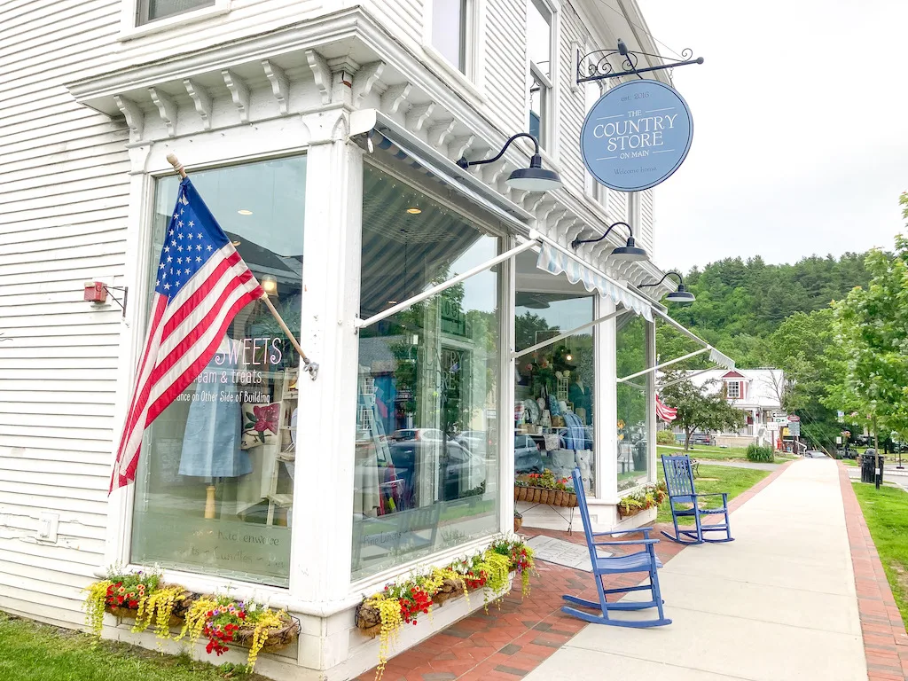 The Country Store on Main in Stowe, Vermont.