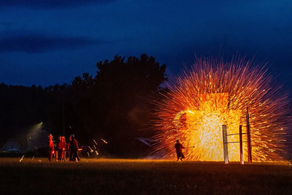 Rockfire in Websterville, Vermont.