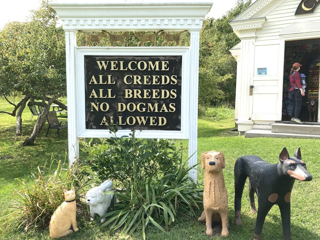 The Dog Mountain Chapel in St. Johnsbury, Vermont.