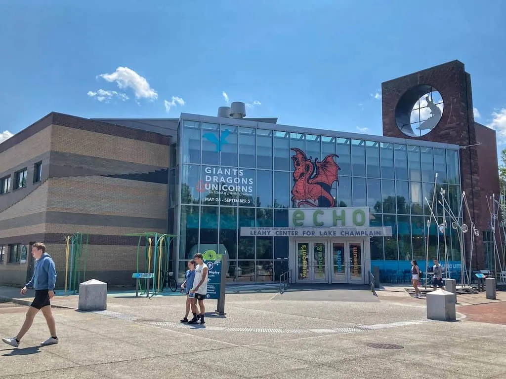 The Echo Center on Lake Champlain in Burlington, Vermont. 