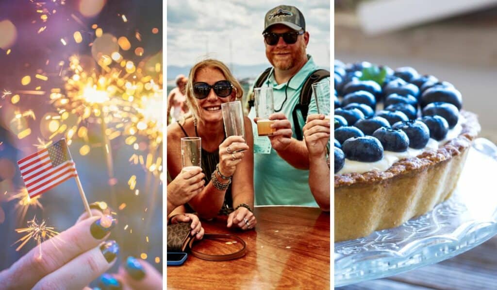Fireworks, a brewers festival, and a blueberry pie - to celebrate July in Vermont!
