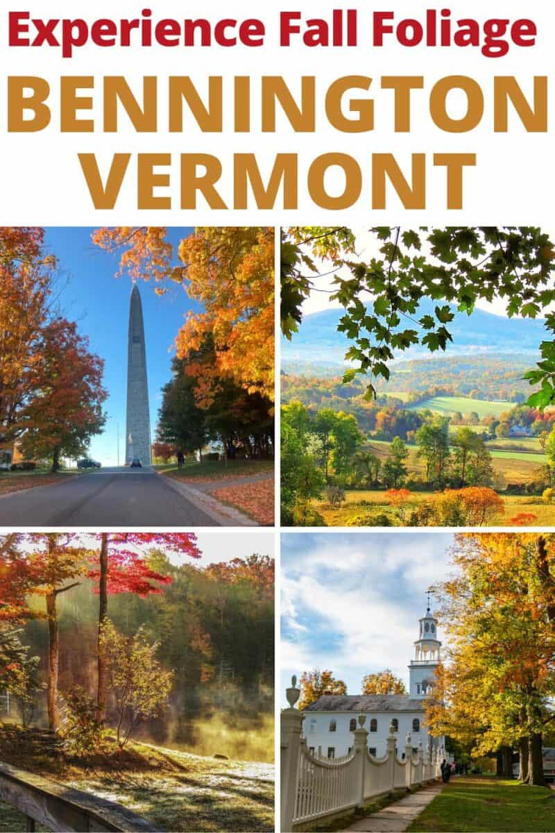 Plan a Fall Foliage Weekend in Bennington VT