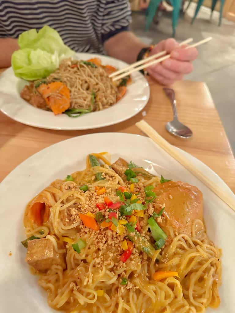 Peanut Curry Noodles at High Thai.
