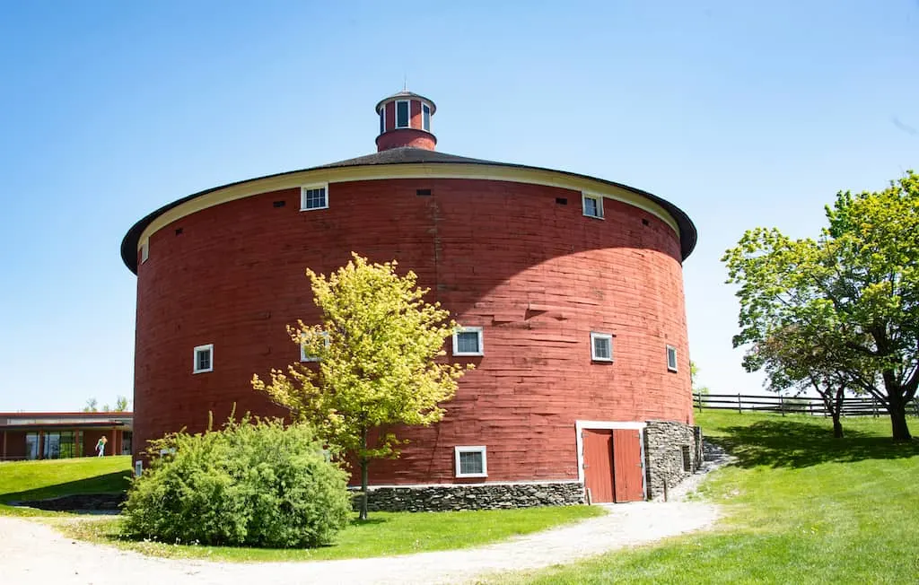 The Round Barn at the Shelburne Museum. 