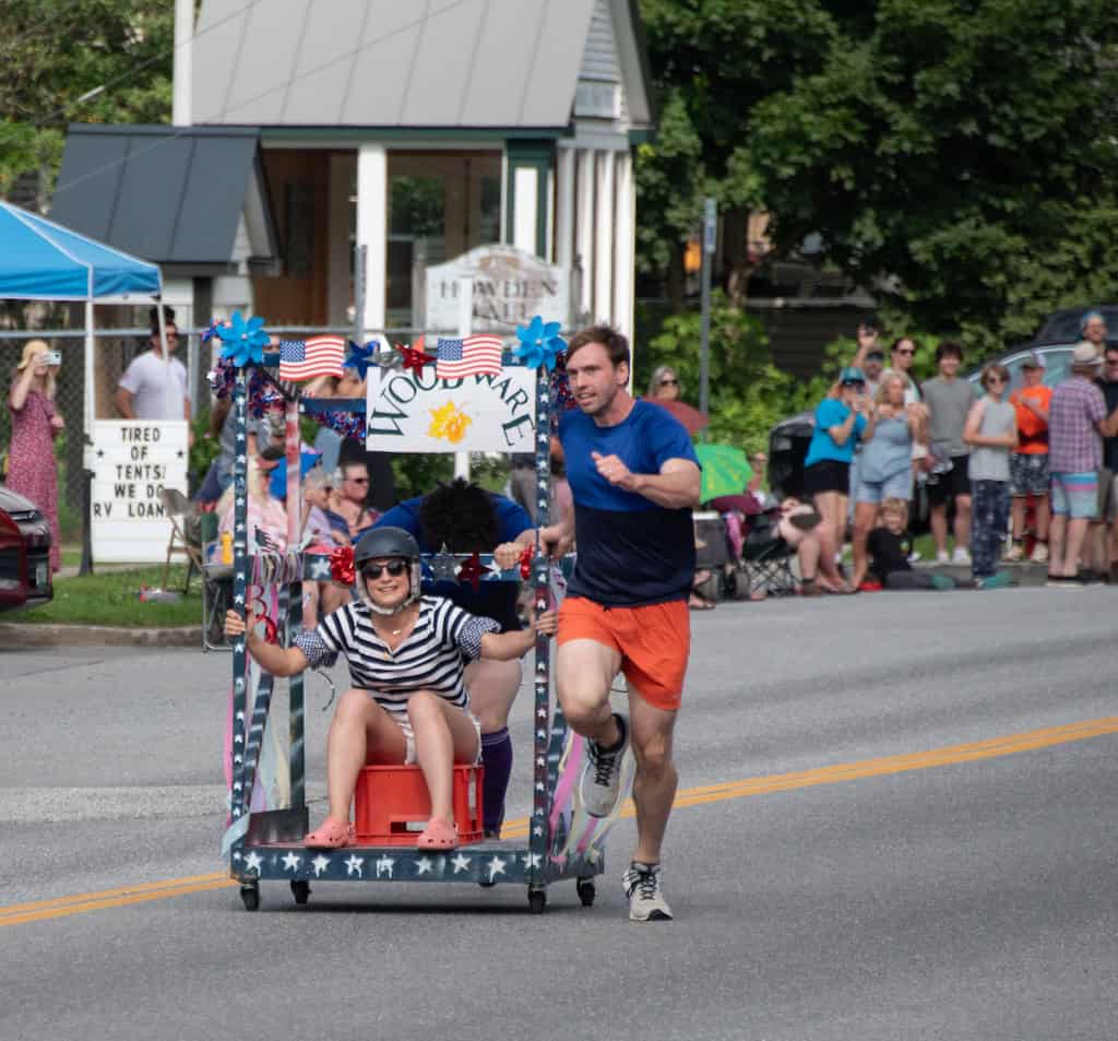 Bristol Fourth of July Outhouse Race