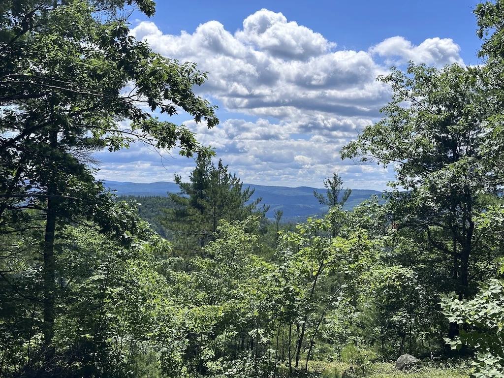 View from the top of Black Mountain in Dummerston.