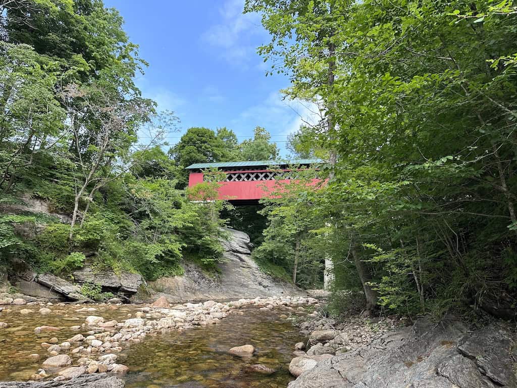 Chiselville Covered Bridge in East Arlington.