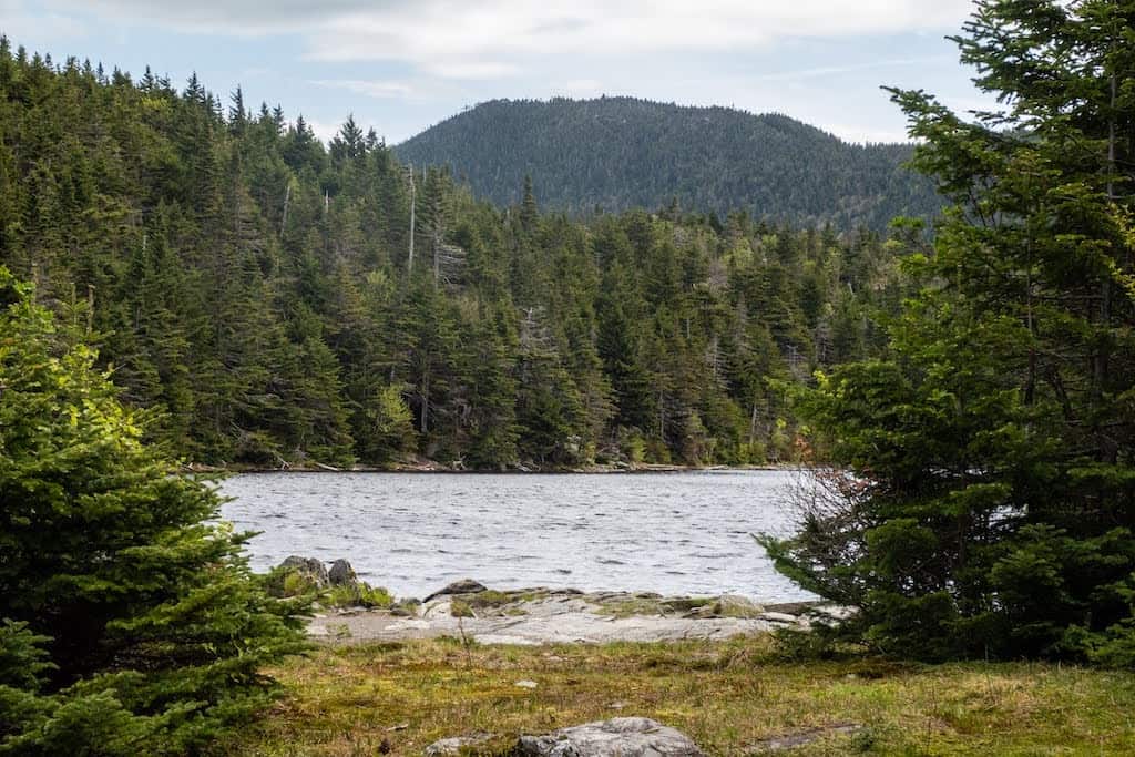 Sterling Pond in Stowe, VT.