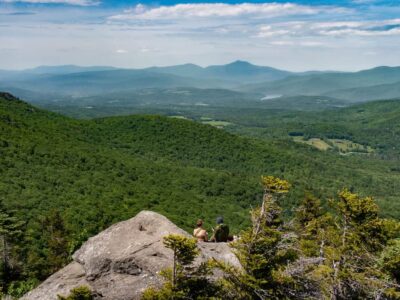 Hike the Stowe Pinnacle Trail to a Rocky Knob with Dramatic Views