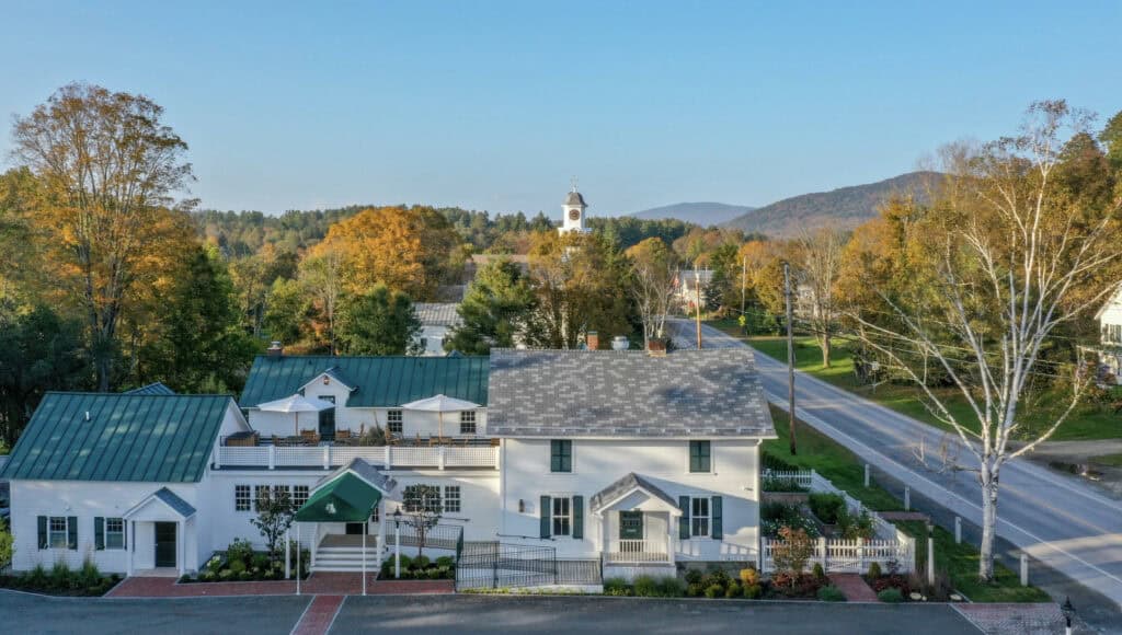 Fall at The Weston, a luxurious hotel in Southern Vermont. 