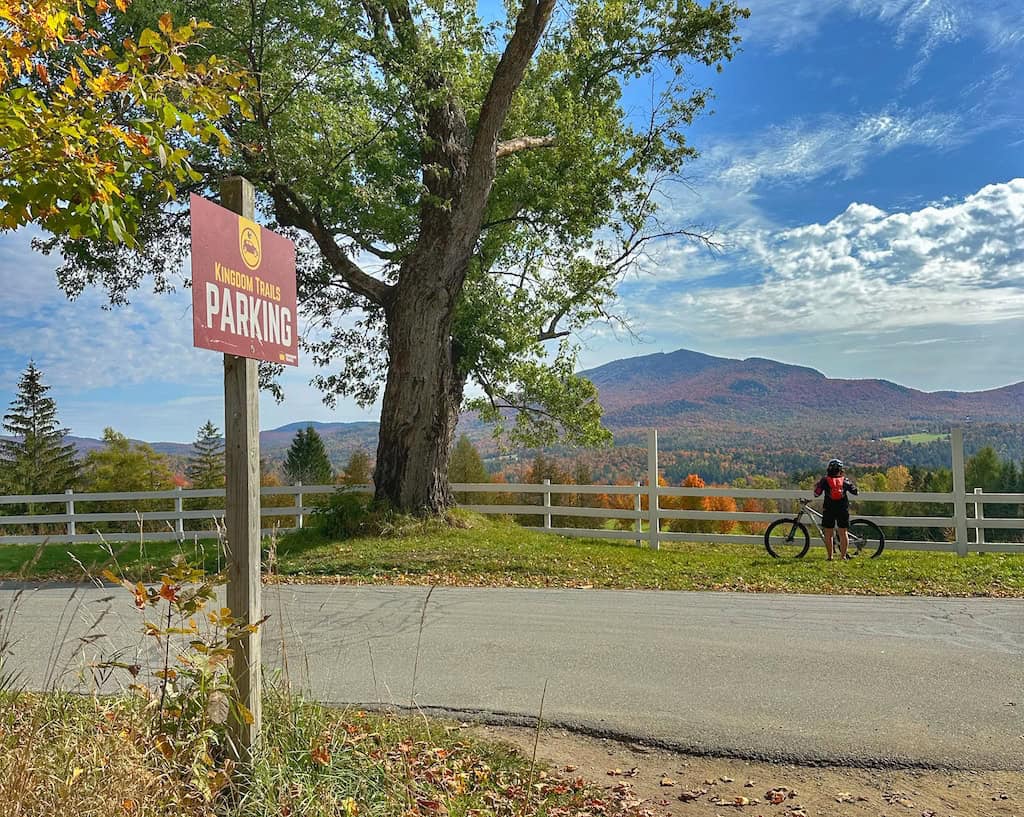 Kingdom Trails in East Burke, Vermont. 