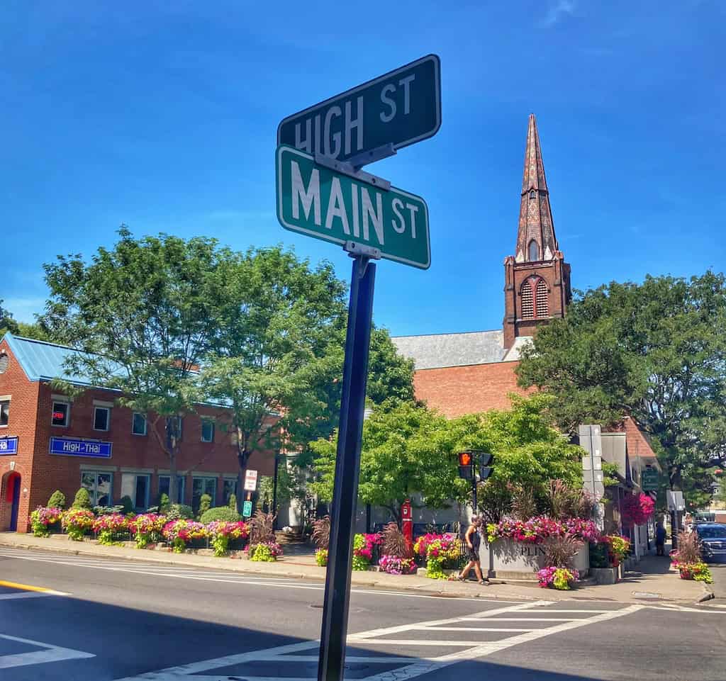 Beautiful Brattleboro on a summer day. 