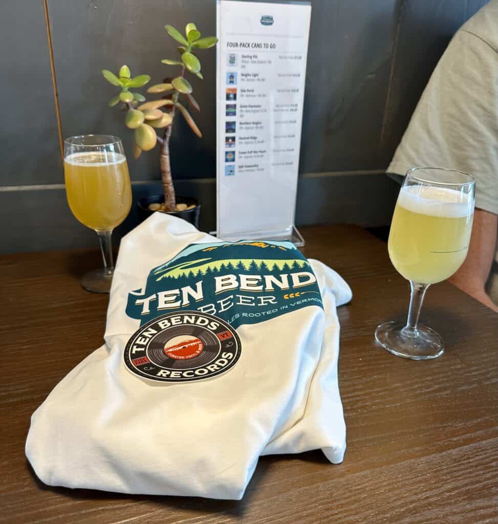 Last stop, and we had room for merch from Ten Bends in Hyde Park. 