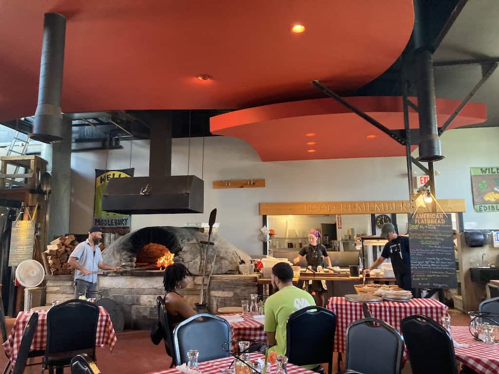 American Flatbread in Middlebury, Vermont.