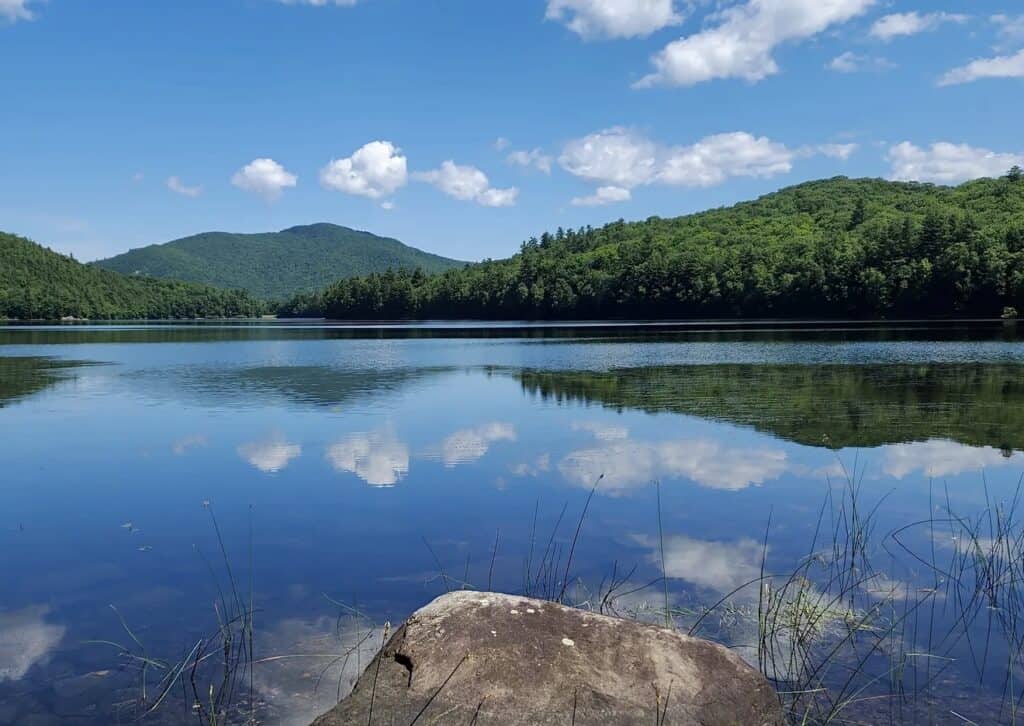Silver Lake in the Green Mountain National Forest.