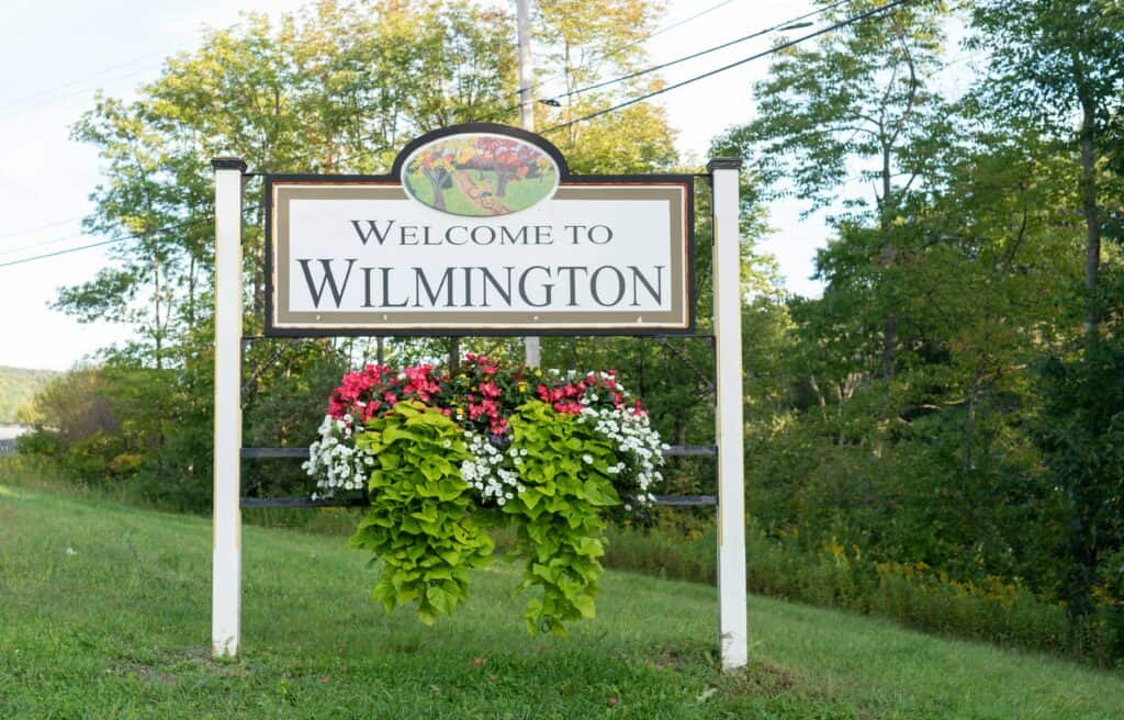 Welcome to Wilmington, Vermont.
