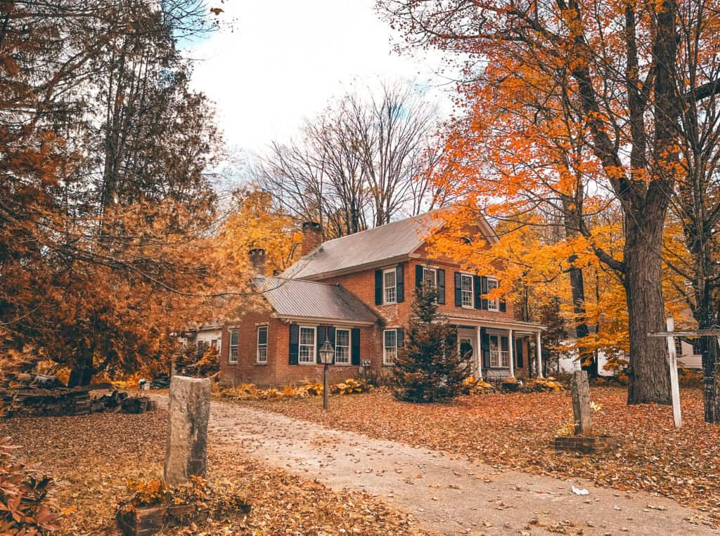 A historic home in Grafton, Vermont.