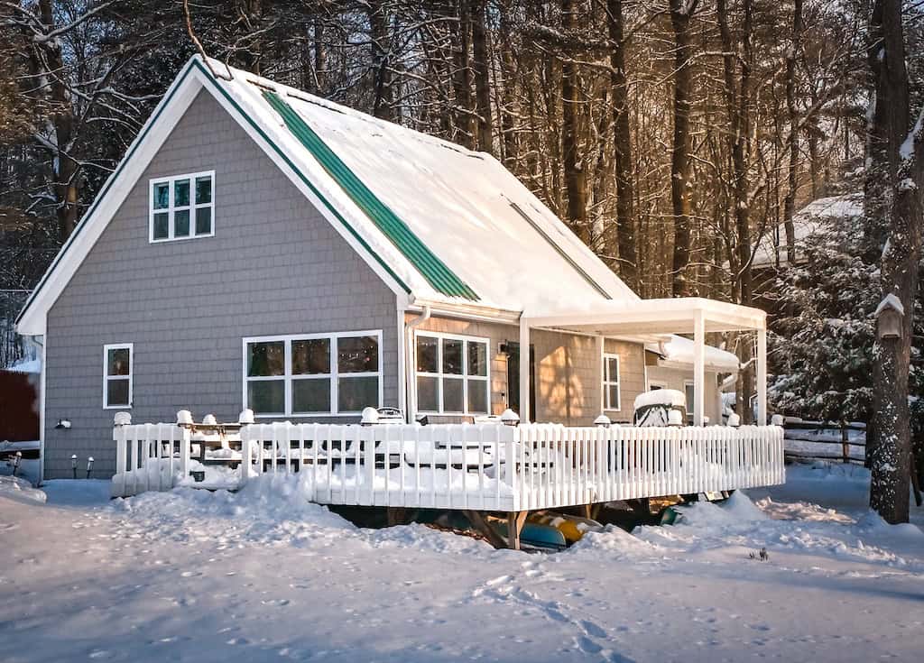 Vermont Lakehouse Retreat exterior.

