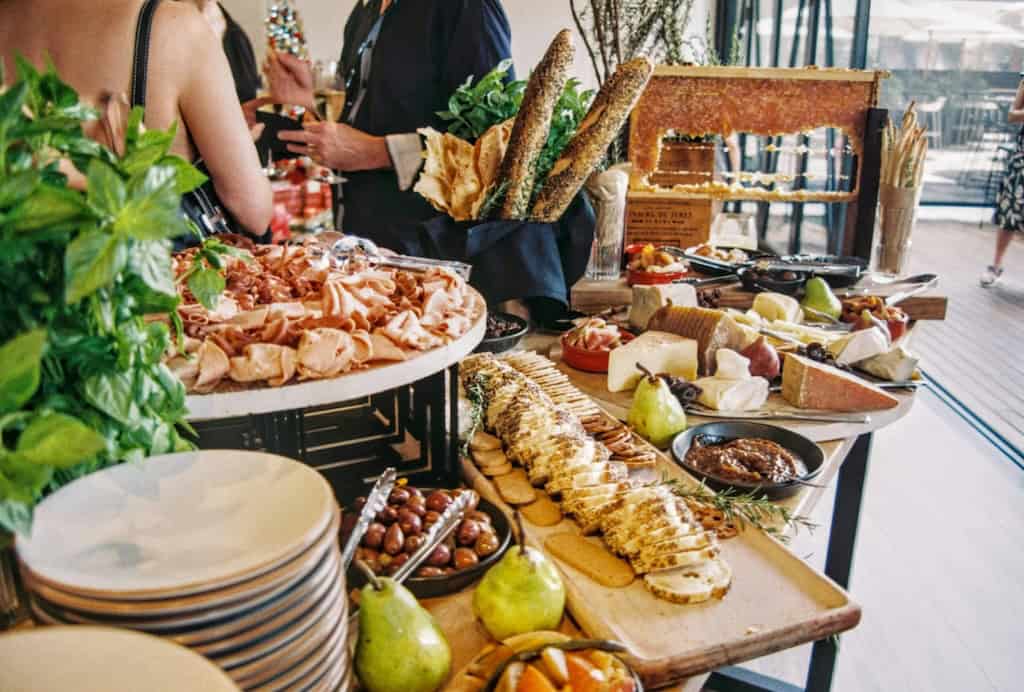 The Grand Tasting Buffet. Photo: Manchester Business Association