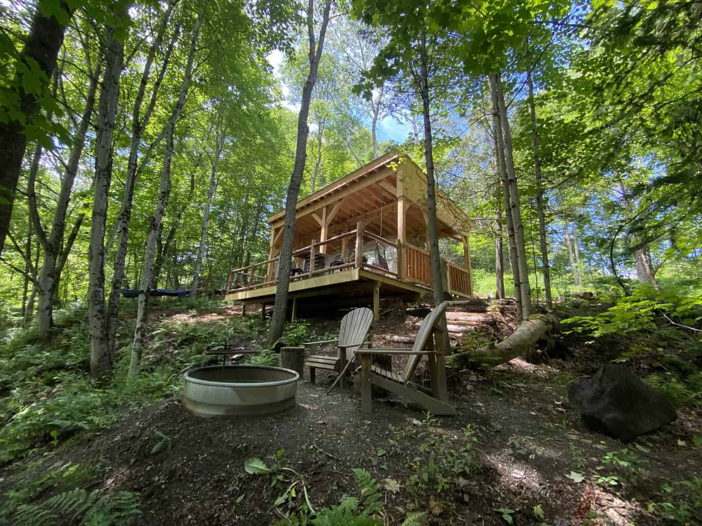 Fallingwater Airstream in Vermont.