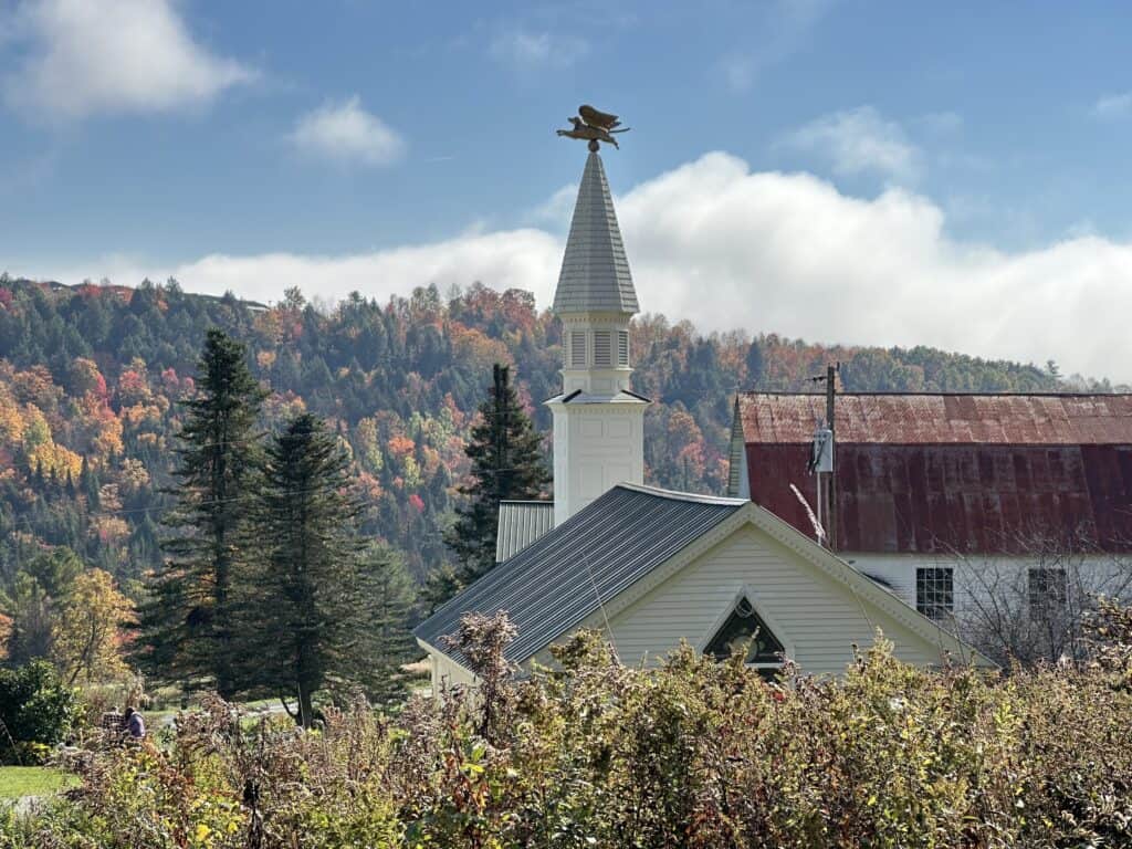 Dog Mountain in the Fall. 